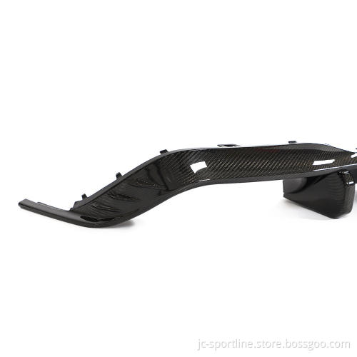 Carbon Fiber Rear Bumper Lip Diffuser for Volkswagen Golf 8 MK8 R 2021+